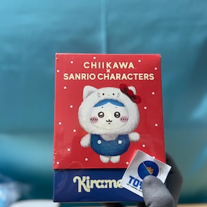 Authentic Cute Chiikawa Sanrio Characters Blind Box - Fluffy Plush Key Chain or Bag Chain