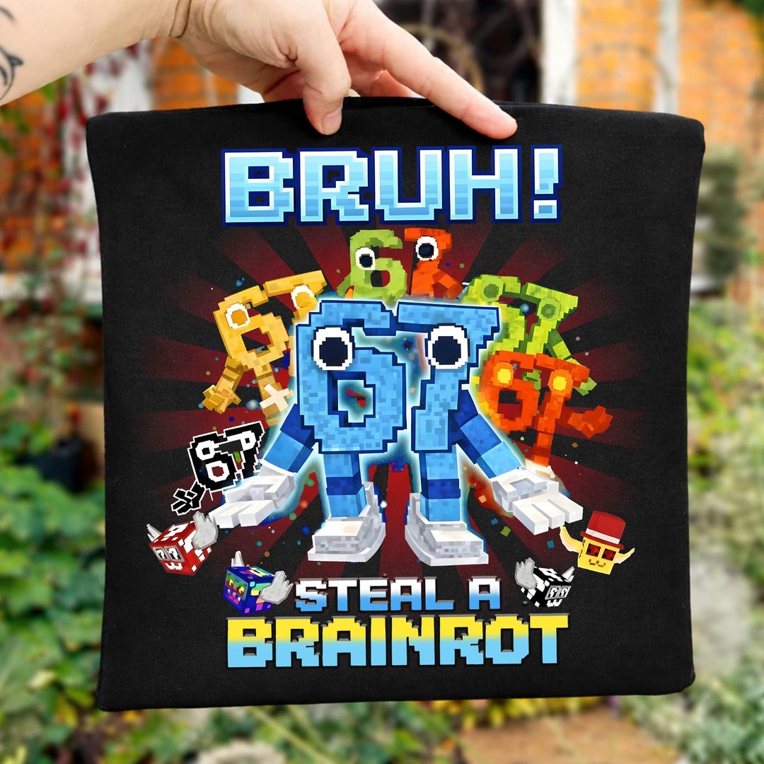 Bruh Steal a Brainrot Six Seven 67 Italian Brainrot Characters Kids ...