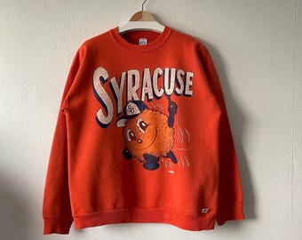 Vintage 90s University of Syracuse Crewneck Sweatshirt, Syracuse University Sweatshirt, Gift For Him, Gift For Her