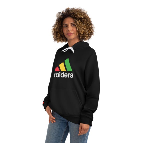 ARC Raiders Mock Adidas Graphic Hoodie - Retro Stripe Sleeve