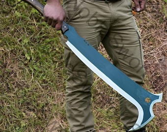 Handmade Carbon Steel Sword, Hand Forged Viking Sword With Leather Sheath, Best Gift For Him, Personalized Gift