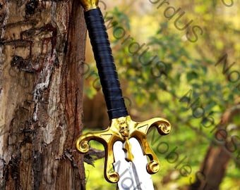 Réplica hecha a mano de la Espada del Poder de He-Man de la película de 1987: Espada Maestra del Universo de 40 pulgadas, forjada a mano con funda.