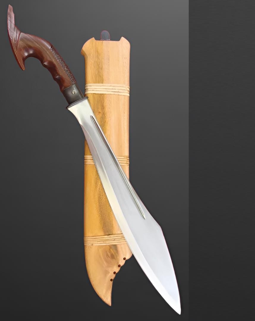 thumbnail image 2 of Black Polypropylene Barong Sword - 24 Inch Training Sword For Martial Arts & Display 2 of 5
