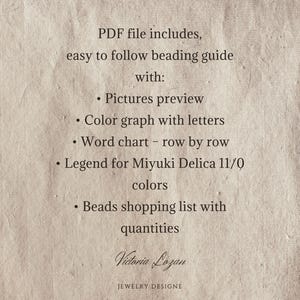 Brick Stitch Earrings Pattern PDF File Included