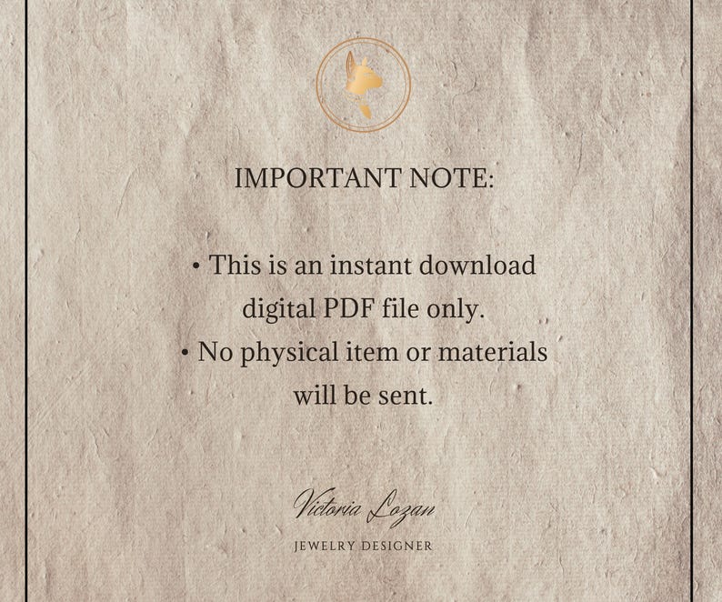 important note-no physical items will be sent