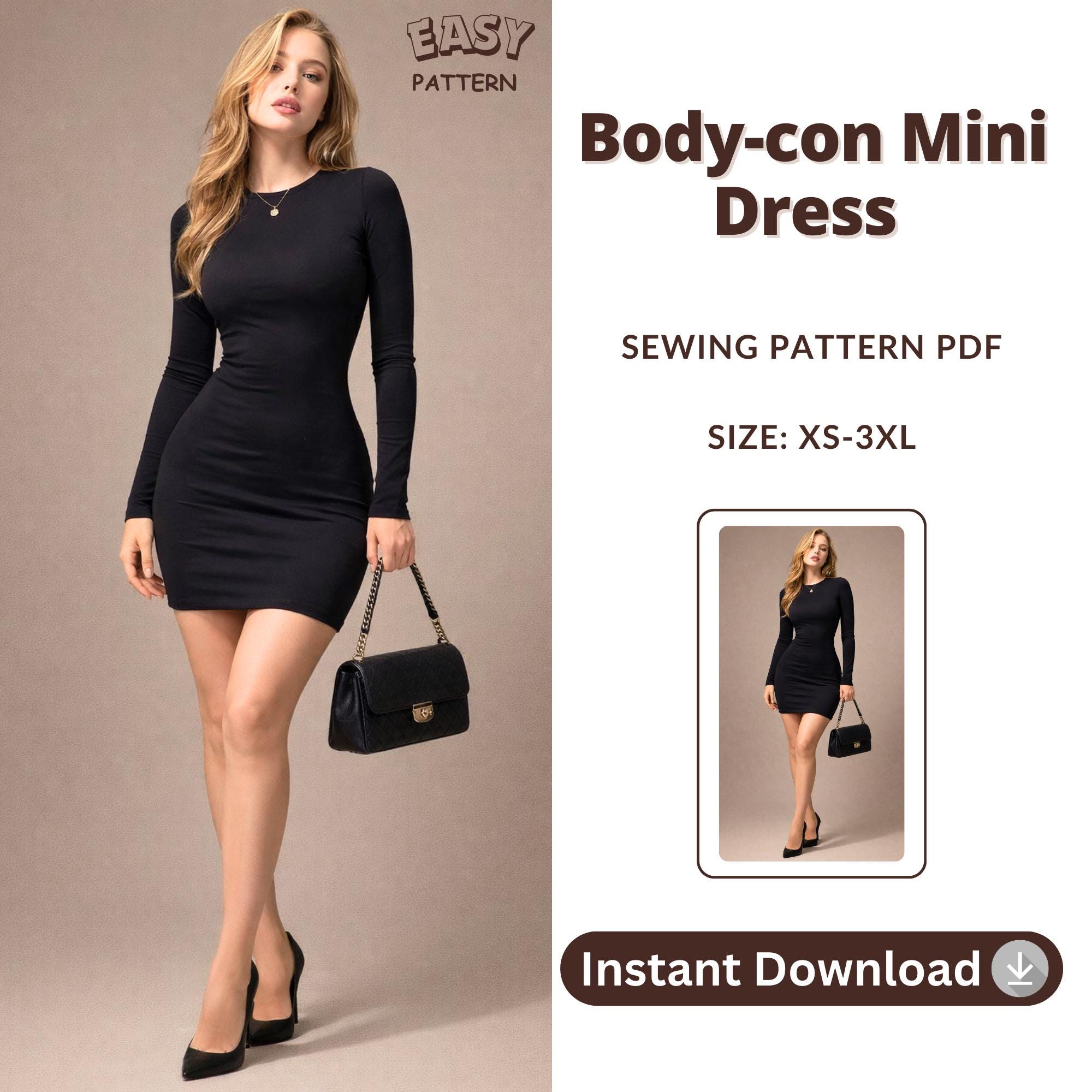 Bodycon Stretch Dress Fabric - Etsy