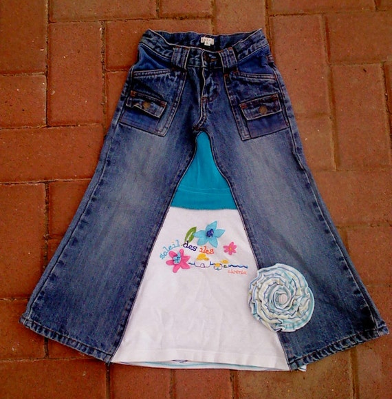 baby jeans skirt