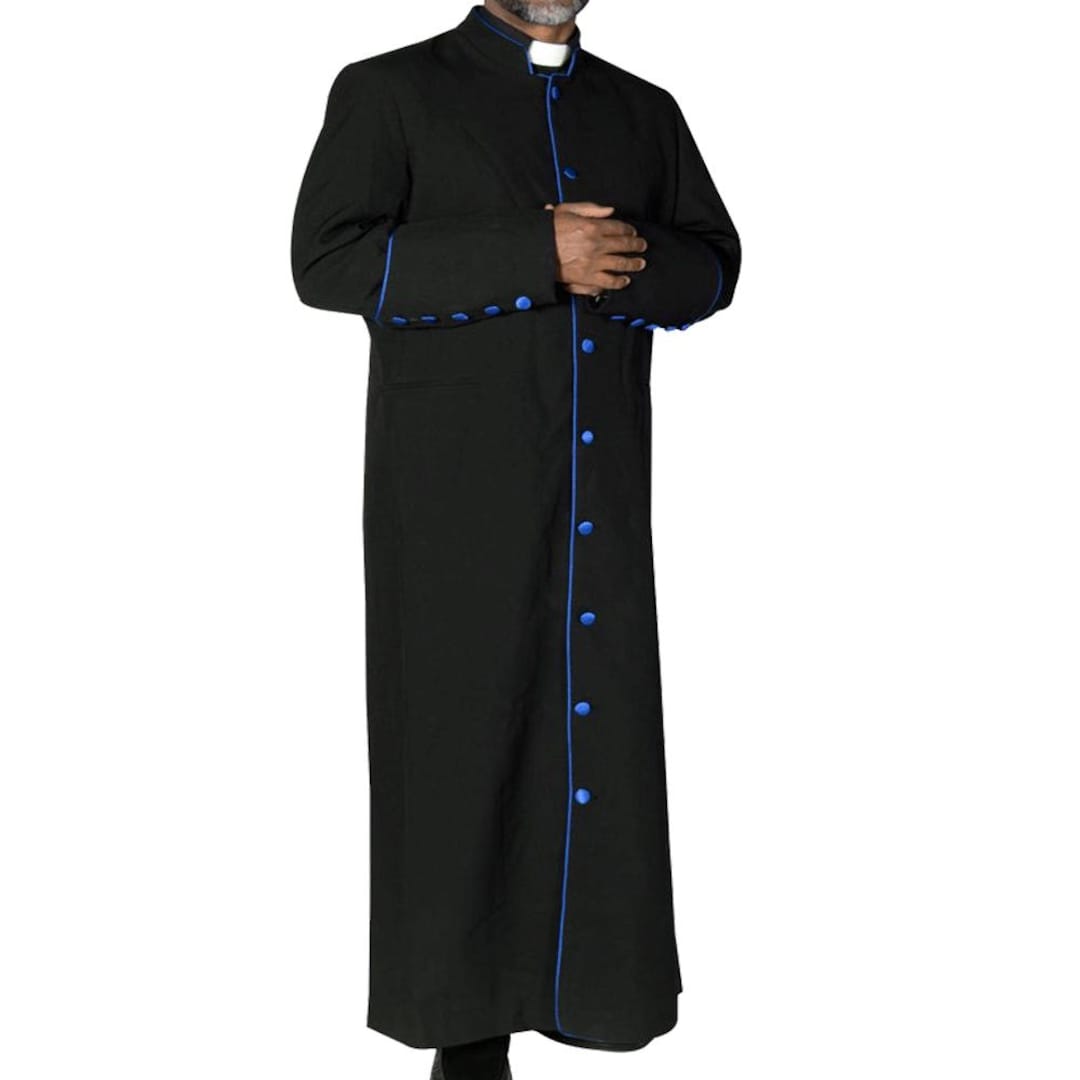 Dominican Robe Black Clergy Cassock Robe Traditional Full Length - Etsy
