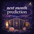 Next month Tarot prediction. What events await you? No AI! Quick delivery! product logo
