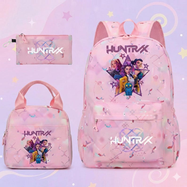 YiLianDa KPop Demon Hunters School Backpack - Backpack