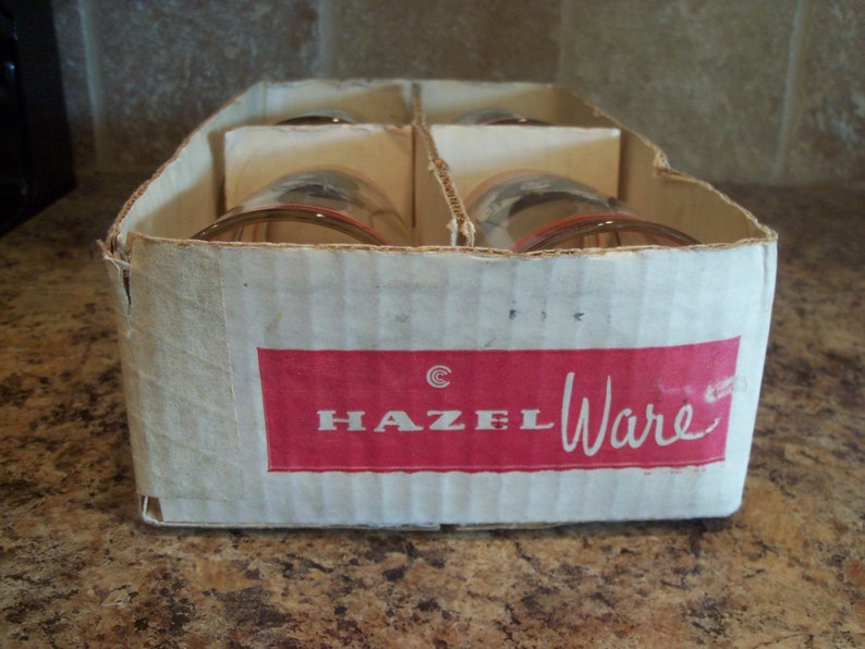 FREE USA Shippingset of 4 Vintage Hazel Atlas Gas Station Etsy