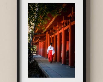 Japan Photo Poster: Early mornings in Kyoto I Fine Art Print