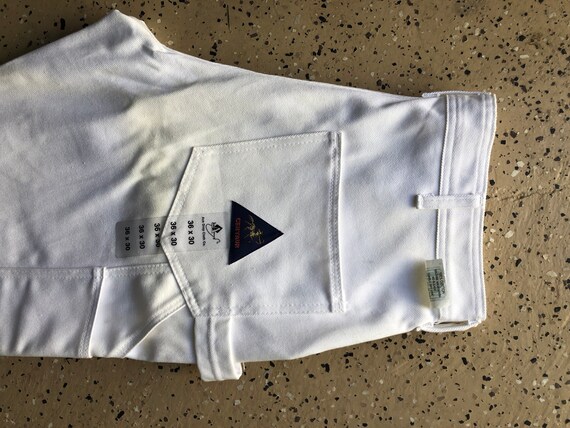 Vintage Dead-stock White Denim Painter Pants