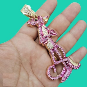 ペンダント ‪‪♡⃜pink☆Panther♡⃜ Pink Panther Pendant - Etsy