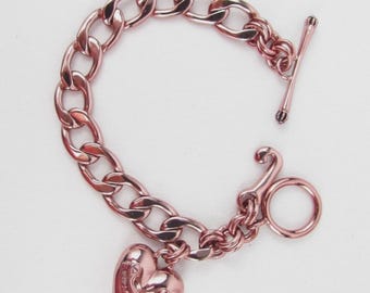 Juicy Couture Vintage Metallic Pink Bracelet