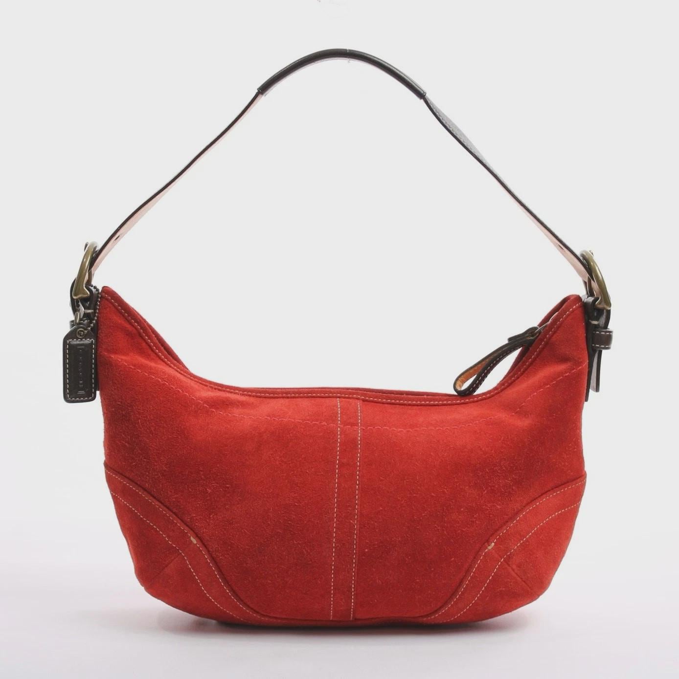 バッグ Coach Soho Suede Oneshoulder Bag Coach Soho Suede Bag - Etsy Finland