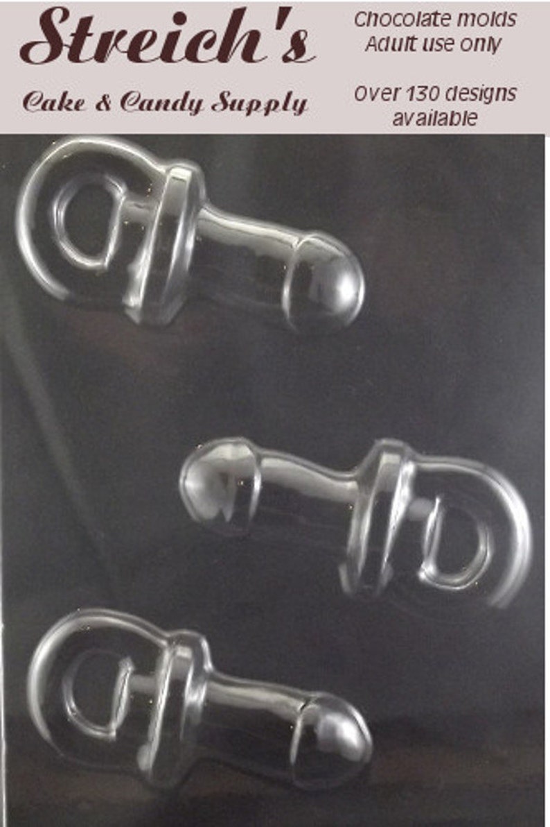 Penis pacifier adult chocolate candy