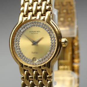 Raymond weil gold ladies watch - Etsy 日本