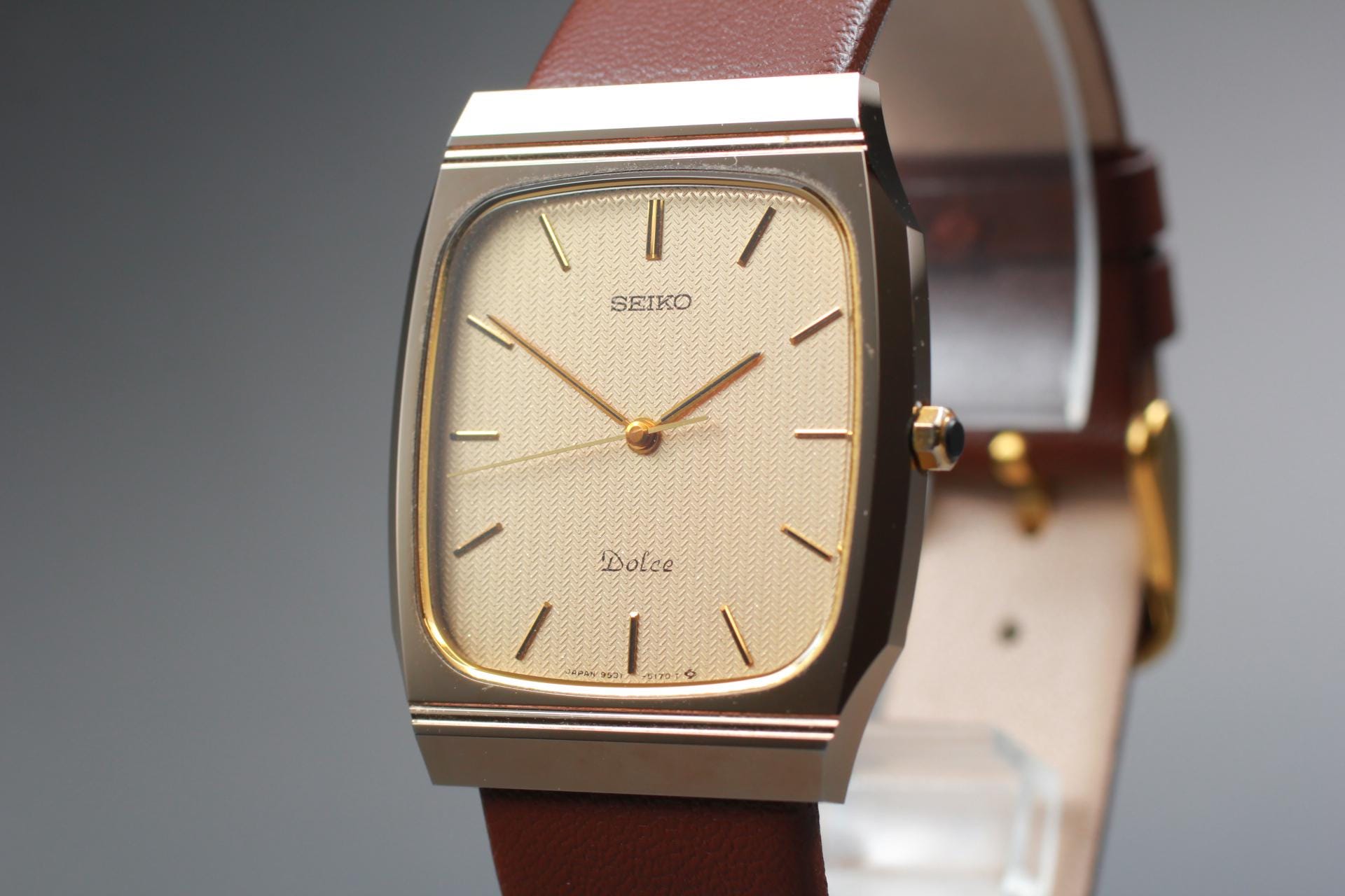 Seiko square watch men - Etsy 日本