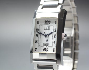 Vintage Alfred Dunhill Millennium Calendar Quartz Two Tone  display picture 1