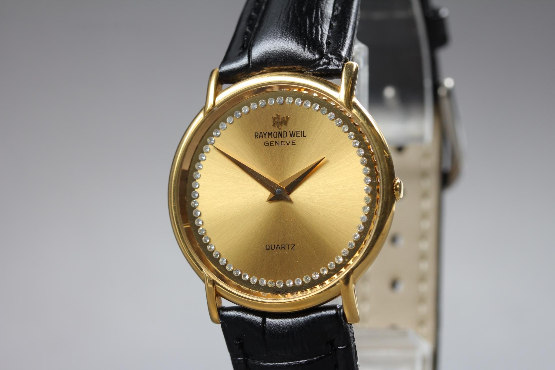 Raymond weil 18k gold watch - Etsy 日本