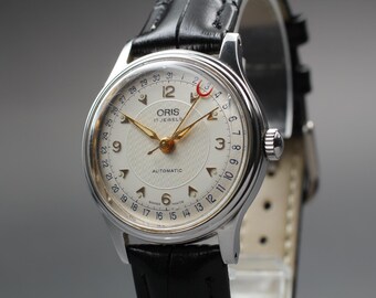 ヴィンテージ ORIS ポインターデイト 35mm - Etsy 日本