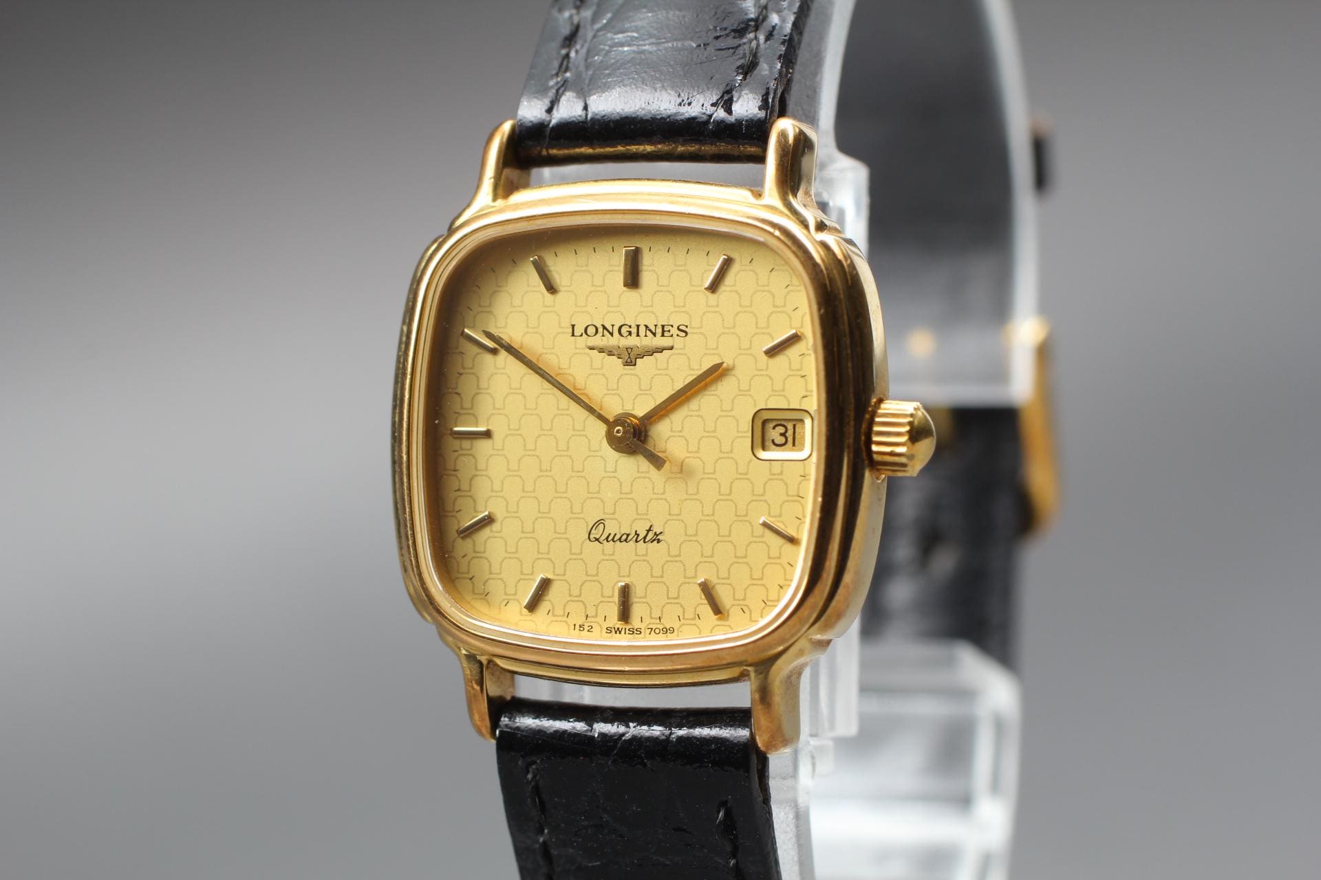 【稼動品】LONGINES ロンジン 7099 ゴールド クォーツ レディース N Mint