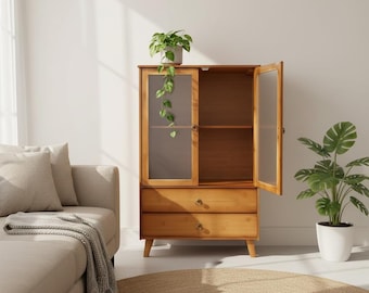 Bamboo Kitchen Storage Cabinet