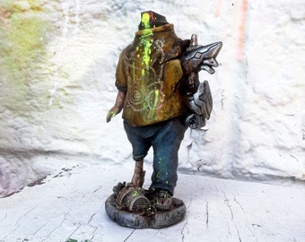 Graffiti Odd Bods - Sculpture x Recycled Toy Part Mash Up by Hoakser