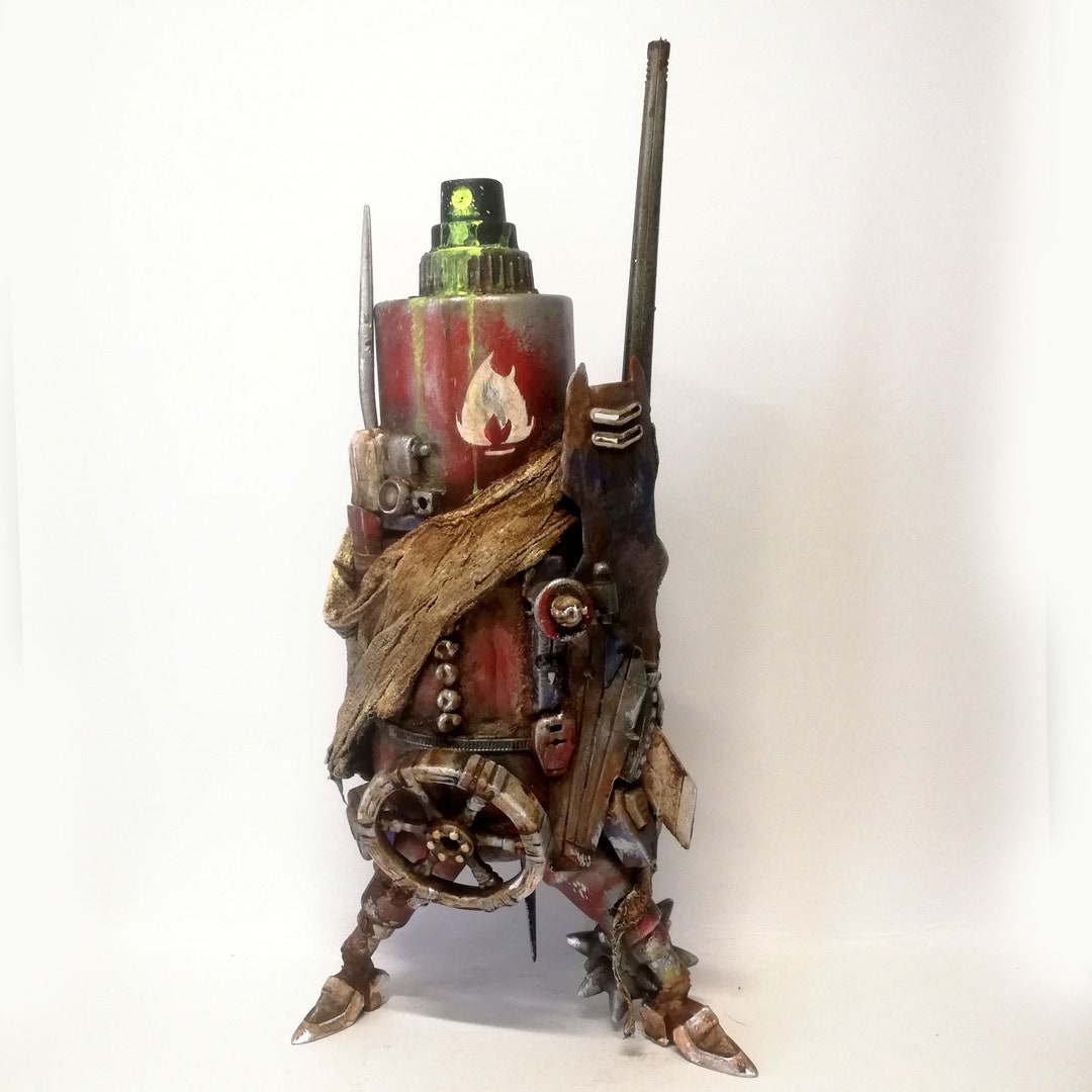 Graffiti Robot Model Handmade With Recycled Plastics Burner Bot - Etsy