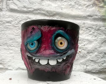 Plant Pot Sculpture Recycled Ceramic Indoor Planter