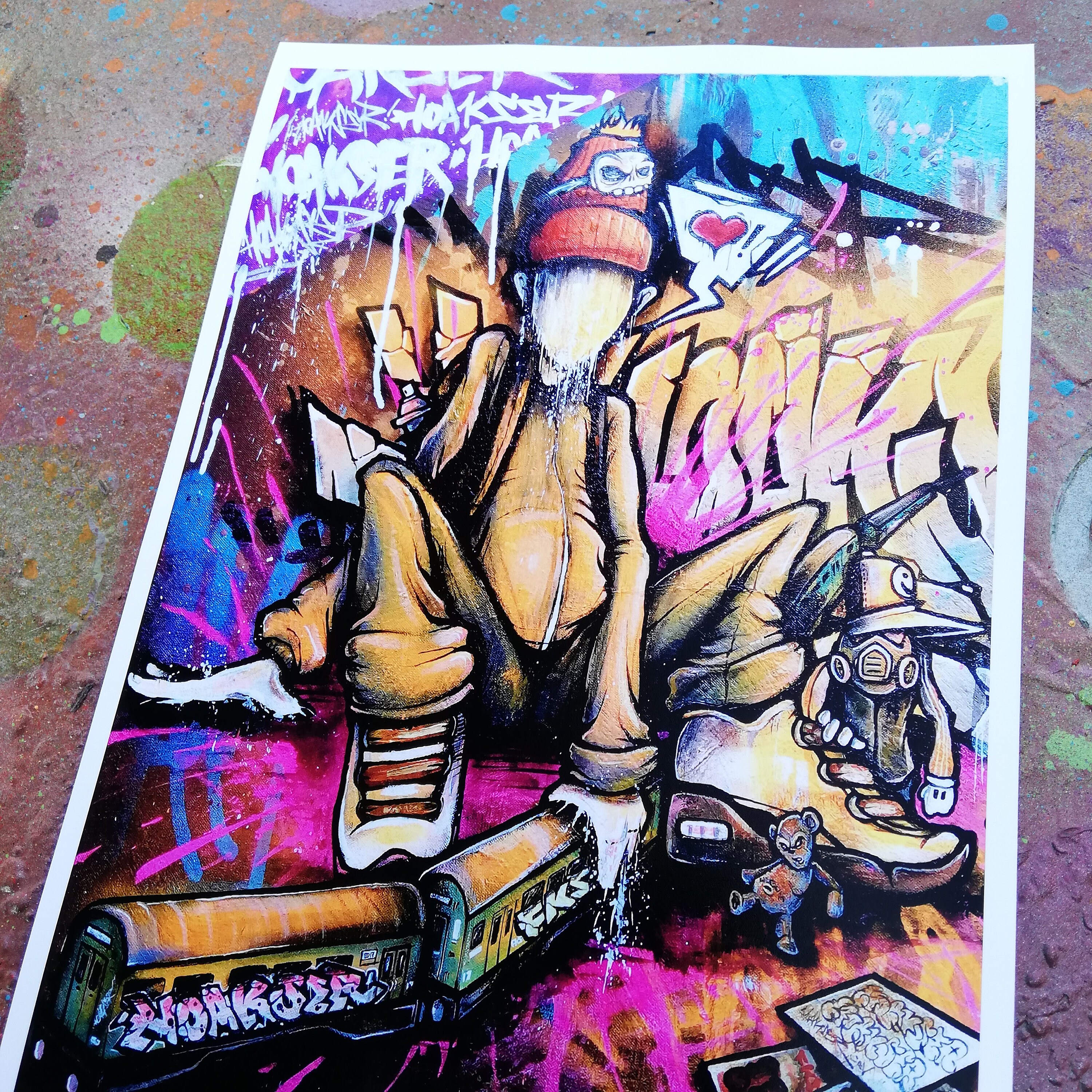 New School Graffiti Characters