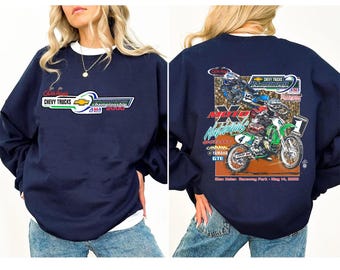 2000 GlenHelen Motocross Graphic T-shirt, Motocross Crewneck Sweatshirt, Streetwear Hoodie, Retro Shirt