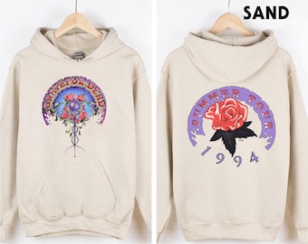 1994 Grateful Dead Summer Tour Shirt, World Tour Crewneck Sweatshirt, Retro Tee