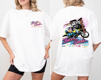 Vintage 90s Sinisalo Worldwide Motorcross Racewear Honda Racing