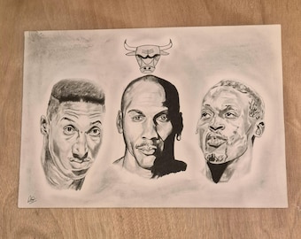 マイケル・ジョーダン #絵 - Etsy 日本