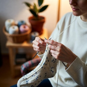 Sock Knitting Guide for Beginners – Step-by-Step (PDF Download)