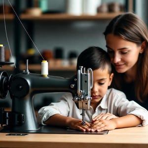 Handleiding naaimachine voor kinderen: eenvoudige projecten voor beginners (pdf-e-boek)