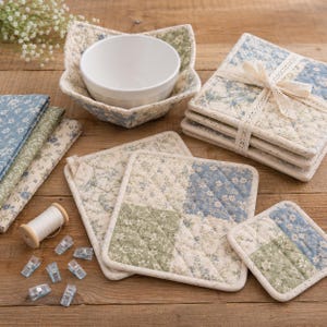 30+ Quilted Bowl Cozy & Hot Pad Ideas for Beginners - Easy Kitchen Sewing Gifts, Fabric Bowl Holders, Scrap Projects and Simple Sewing Guide bild 7
