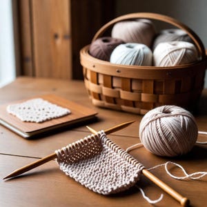 Breiprojecten voor beginners: leren breien (pdf-patronencollectie)