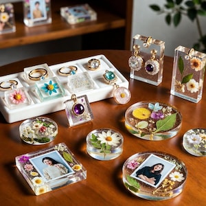 Beginner Clear Resin Projects Made Easy - Create Jewelry, Décor and Memory Crafts (PDF)