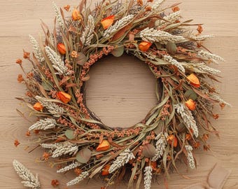 Maïsoorslinger herfstoogst: 24 inch boerderij herfstdecor