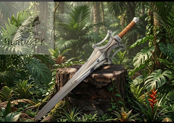 Handmade HeMan Sword Power Sword Replica Master of the Universe Fantasy Sword
