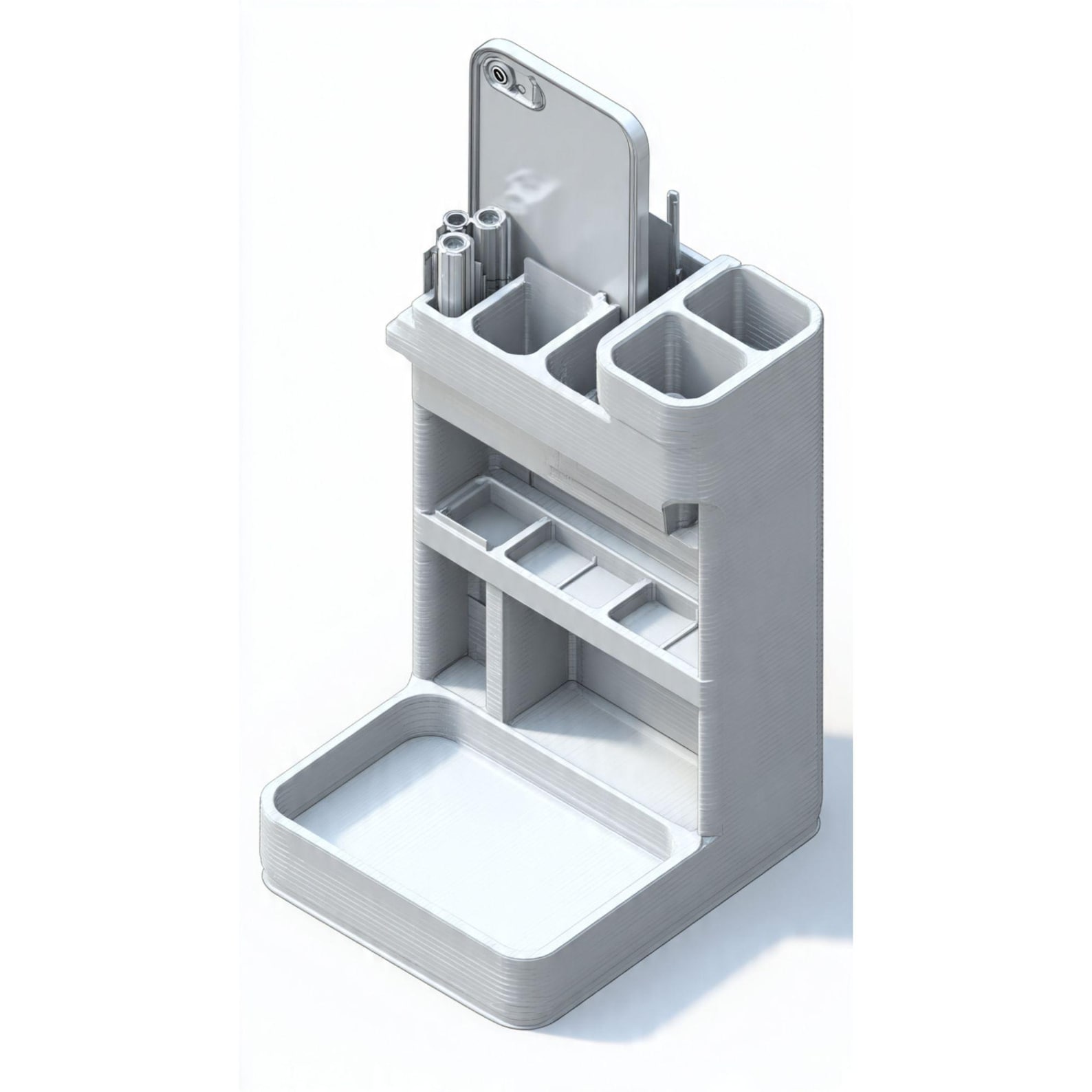 150+ Desk & Office Organiser STL Bundle Desk Storage, Pencil Holder ...
