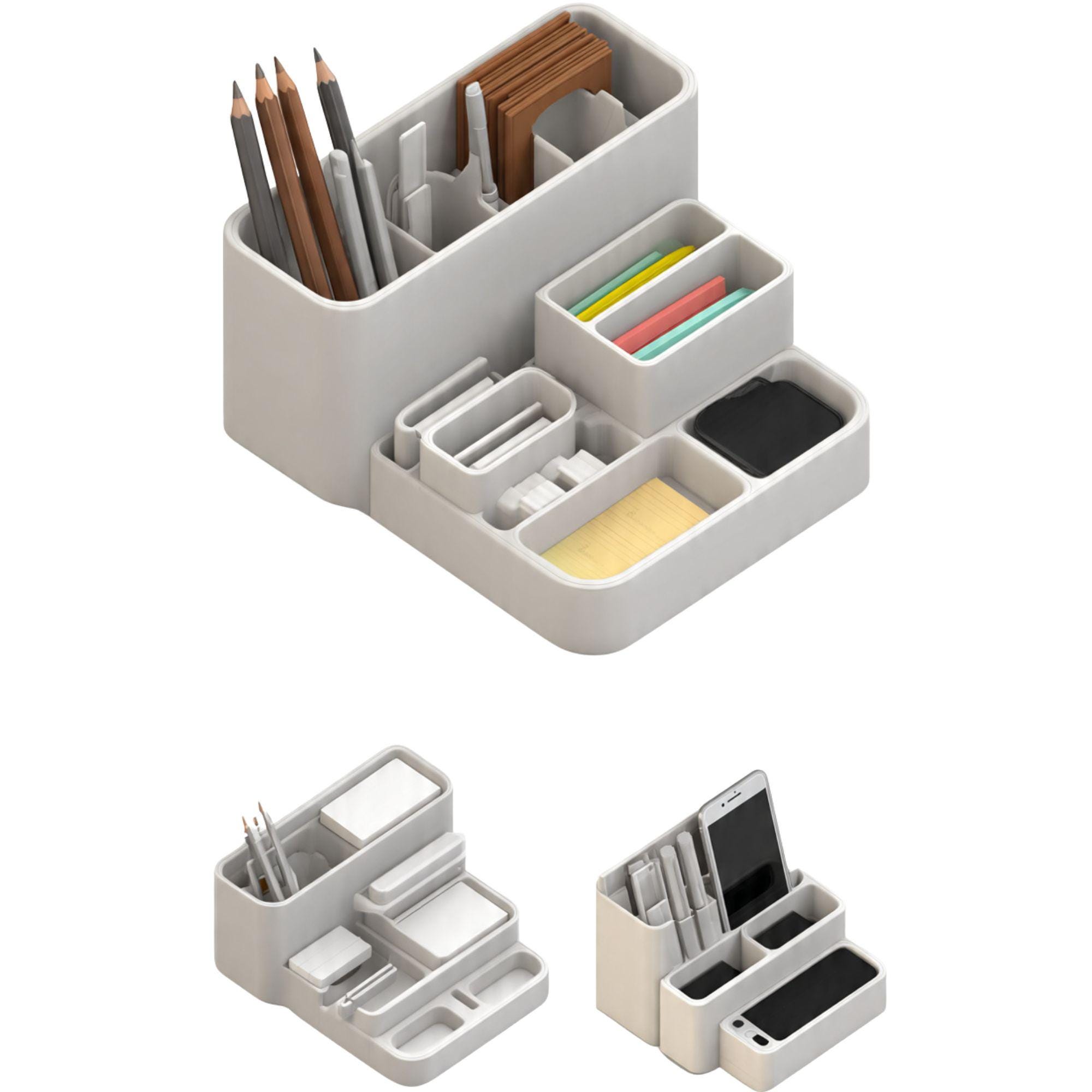 150+ Desk & Office Organiser STL Bundle Desk Storage, Pencil Holder ...