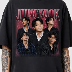Jungkook Shirt Retro - Etsy