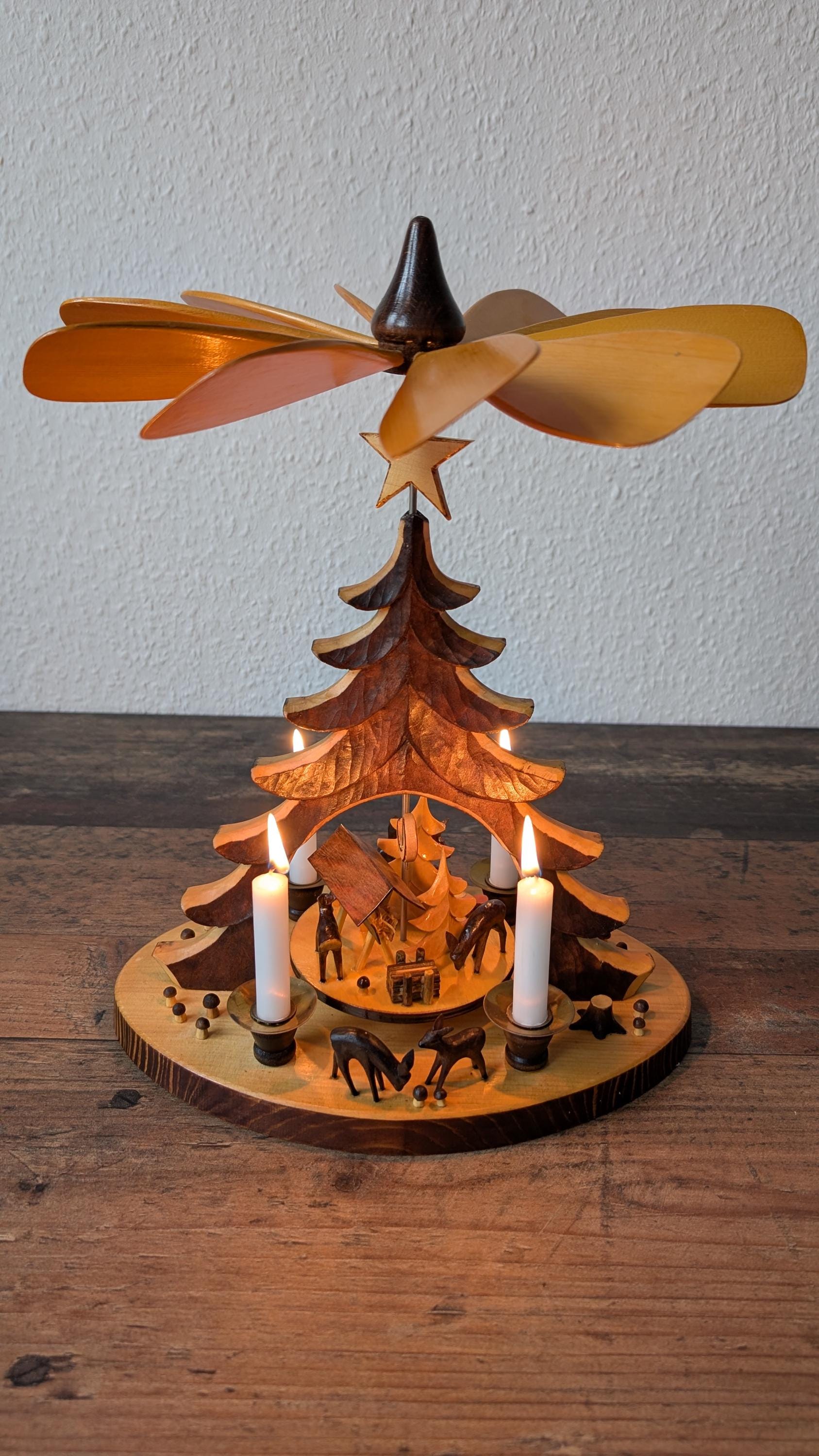 teelicht gläser Mini in 5 verschiedenen Farben ca. 7,5 cm nobilia Holz-Besteckeinsatz Eiche mit