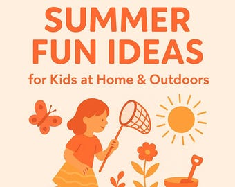 Ideas de actividades divertidas de verano para niños: 561 actividades para combatir el aburrimiento (PDF)