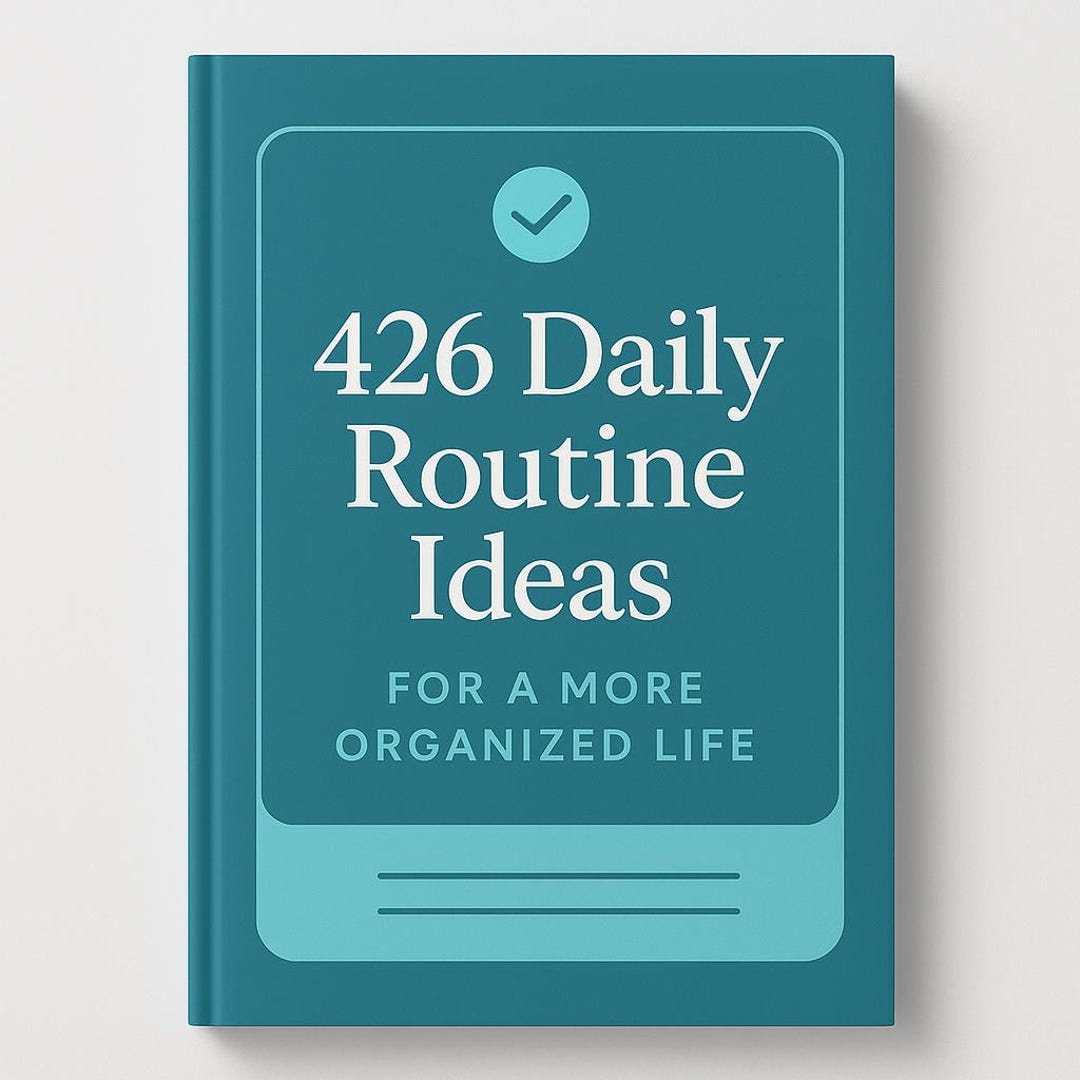 426 Daily Routine Ideas PDF - Christmas and Winter Habit Planner - Get ...