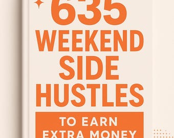 635 PDF de ajetreos secundarios de fin de semana • Gana dinero extra rápido • Ideas para ingresos adicionales durante las vacaciones de Navidad
